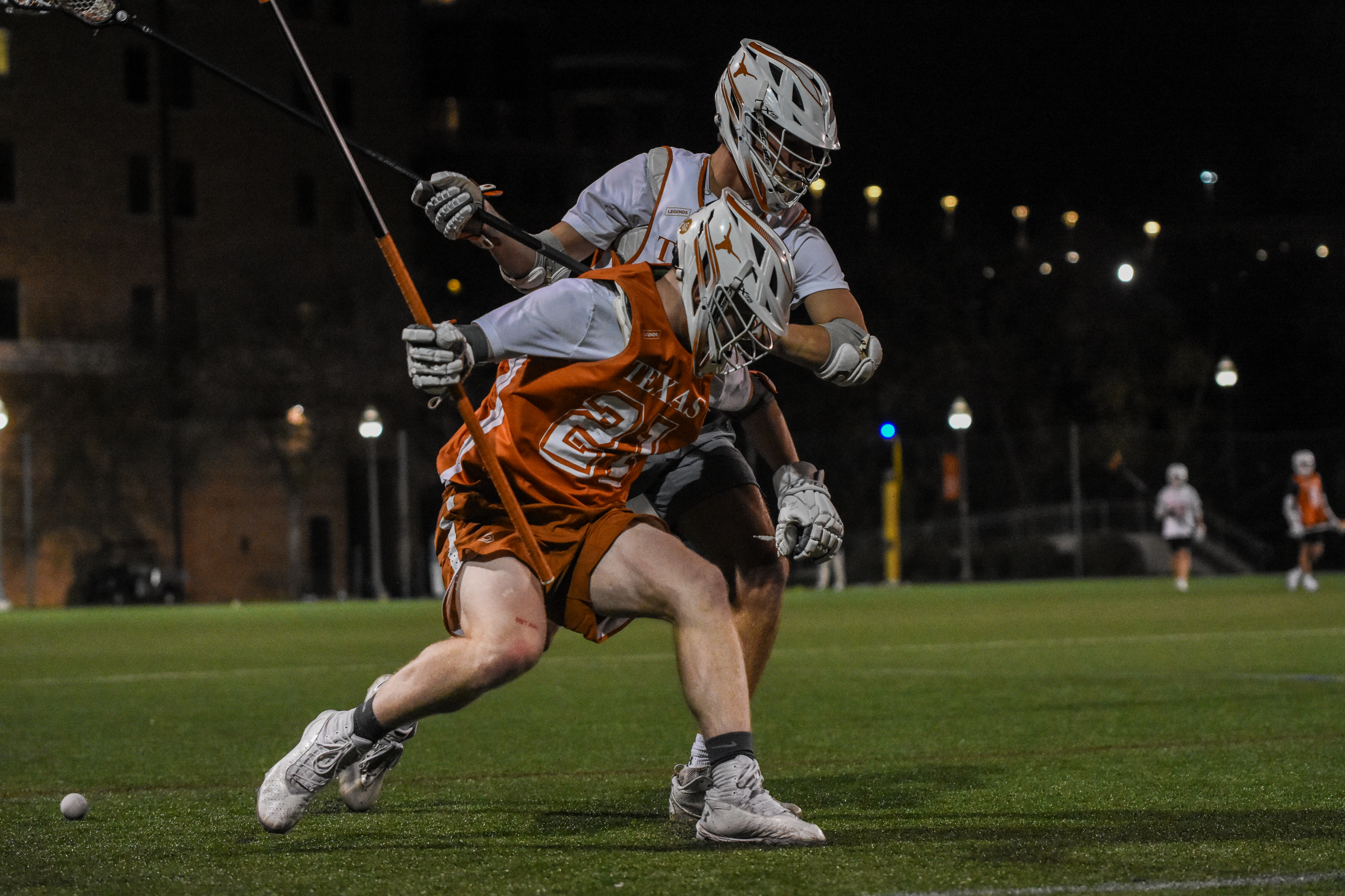 Lacrosse Action Shot